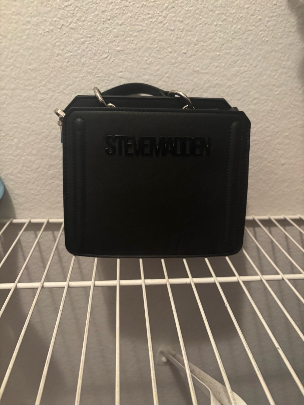 Steve Madden Black crossbody bag . Willing to negotiate